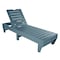 Highwood Usa Commercial Grade Chaise Lounge Outdoor Furniture for Pool, Patio CM-LNGSQ61-NBE - alternate 1
